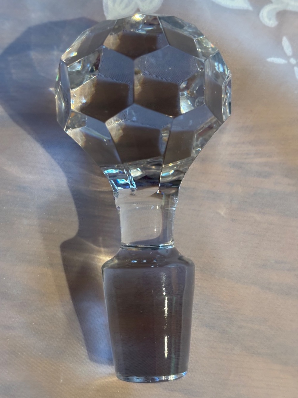 Replacement Stopper Faceted Crystal